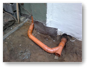 zur Vorbereitung geh�rt die Entw�sserung